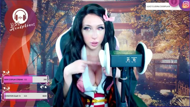 LUCYL3IN ITALIAN TWITCH STREAMER Ass2Moutch