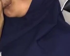 malay hijab sucking dick