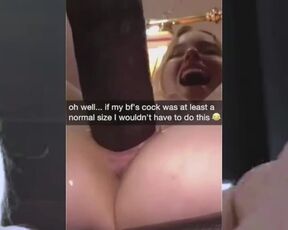 BBC Blonde Cheating Snapchat