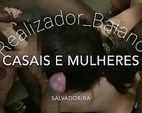 Whats App (71)9635-8941 - Realizador Baiano em gangbang de despedida de solteira 5 homens pra noiva [PT1] Menage masculino machos pra putinha casada em salvador marido corno nem sonha 1 dia antes do casamento fazendo dupla penetração e dando