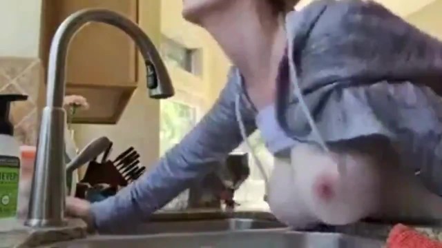 My best Friend let me Fuck his Mature WIfe in Kitchen photo