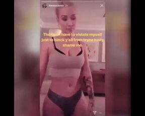 IGGY AZALEA PLAYING WITH ASS AND TWERKING *2018*