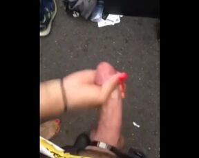 Getting Handjob at Music Festival