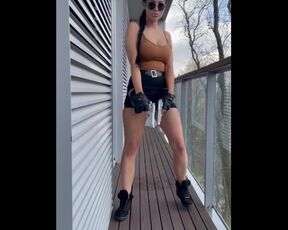 Me as Sexy Lara Croft