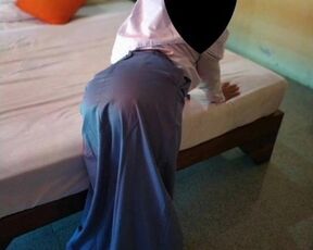 Black man (29 cm penis) fucking Turkish Muslim woman in a hijab