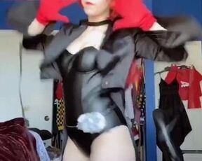 Thick White Ass Persona 5 Kasumi Yoshizawa Cosplay Dancing