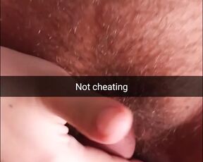 Not inside- not cheating!  - cuckold captions - Milky Mari