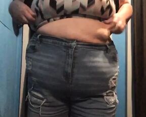 Bbwgoddess96 public restroom