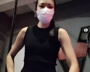 (Preview) (Cantonese )C058: Cruel Asian Mistress torment male prisoner (Full clip: servingmissjessica. com. c058