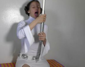 Star Wars JOI Leia Activates Her Saber Aheago