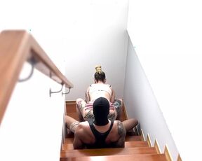 Intense Fuck - Fuck on Stairs