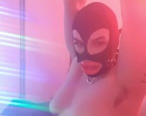 Masked And Drooling Rubber Lipped Slut