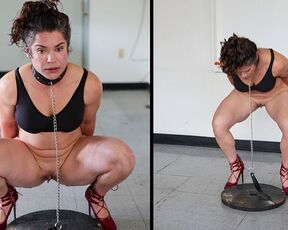 Squat Exhaustion - BDSM Predicament