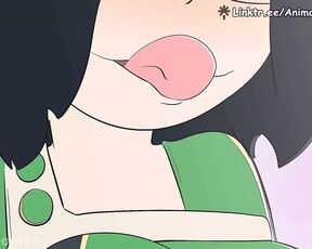 Froppy Tongue in Uraraka