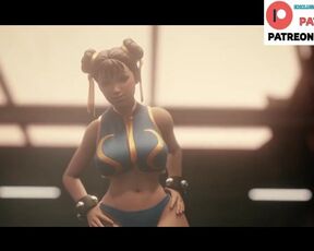 Chun Li Hard Anal Riding After Fight | Hottest Street Fighter Anal Hentai 4k 60fps