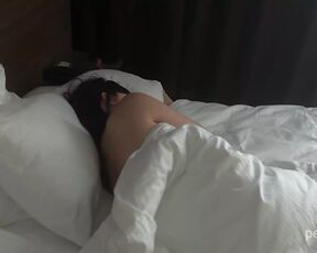 Freeuse Amateur Asian woke up and hard fucked - WMAF Couple