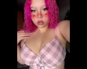 Pastel Pink Cherry Y2K Girl